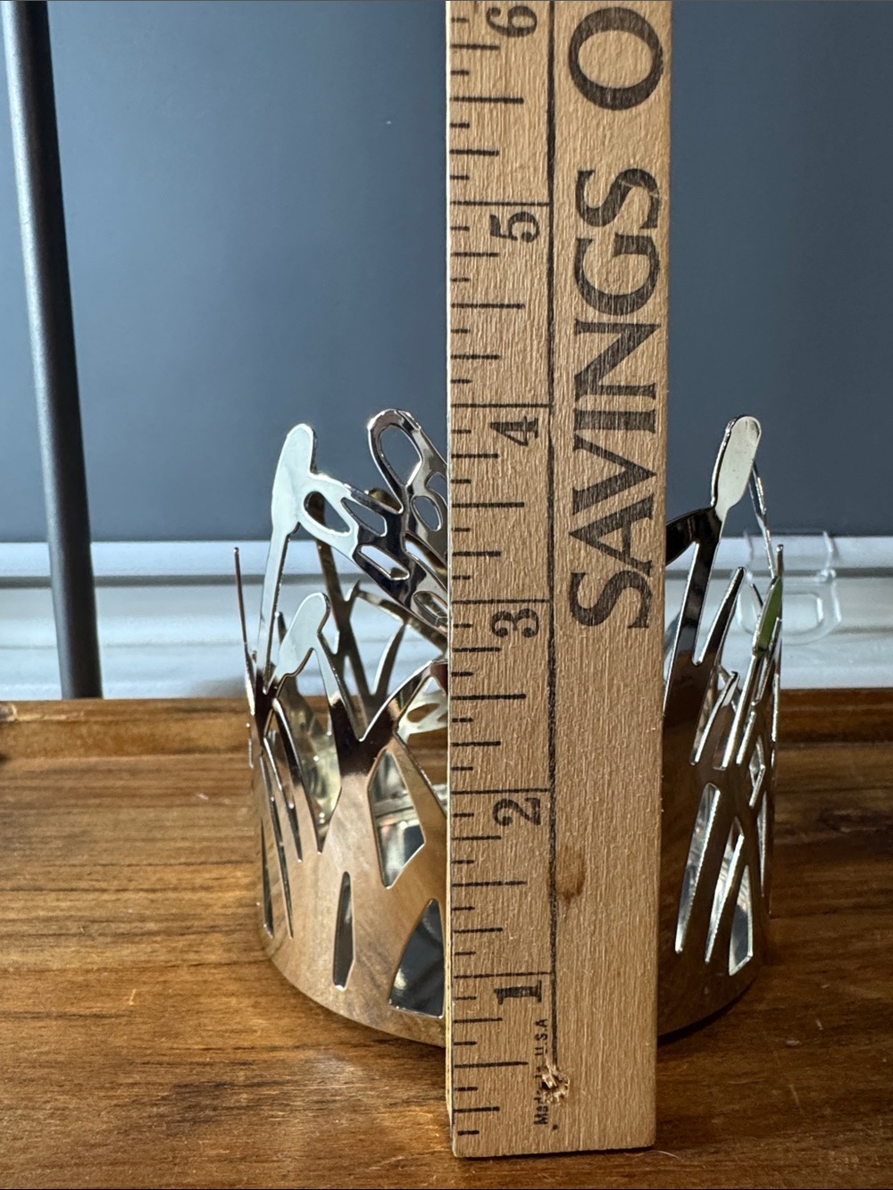 Silver Dragonfly and Cattail Jar Candle Sleeve - Picture 9 of 9